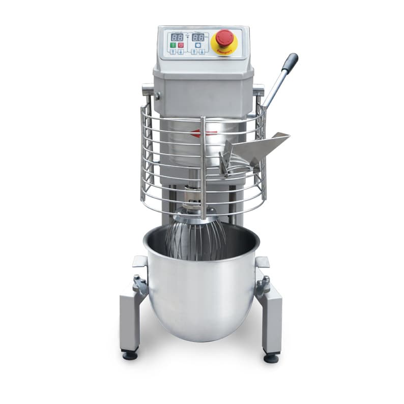 SM-10LS / SM-20LS / SM-40LS – Batidoras Planetarias Digitales en Acero Inoxidable